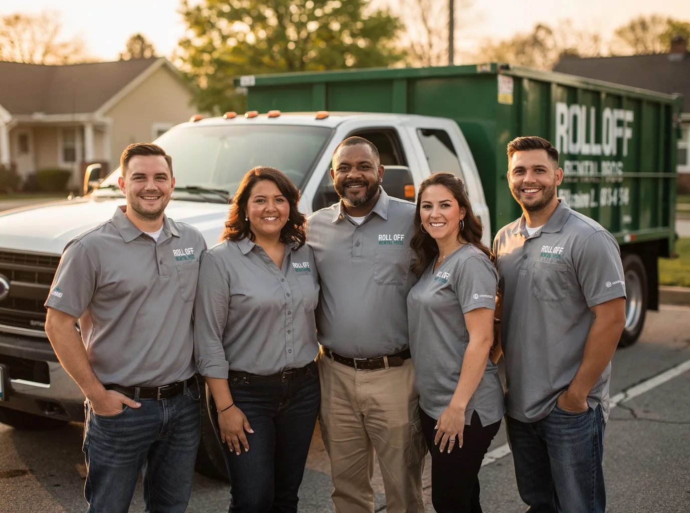 Roll Off Dumpster Rental company in Ruso, ND